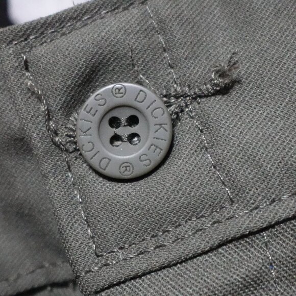 Dickies Flex Slim Straight Pants Men's Size30 x 32 Green Cargo Workwear - Picture 15 of 16